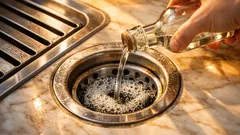 Come eliminare il cattivo odore dagli scarichi con l’aceto bianco in 30 minuti