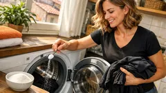 Sale in lavatrice: funziona davvero per proteggere i colori scuri?