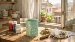 Come fare una lampada fai-da-te con una lattina: riciclo creativo facile e d’effetto