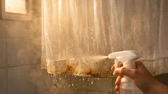 Come pulire la tenda della doccia con aceto bianco e dire addio all’odore di umido