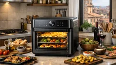 Friggitrice ad aria a sportello: perché sta sostituendo forno e grill nelle cucine piccole